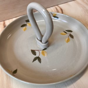 Snackfad med citroner (m. håndtag)  – produktbillede