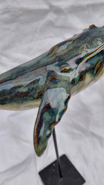 skulptur af pukkelhval billede 4