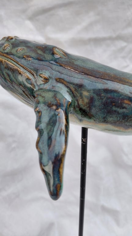 skulptur af pukkelhval billede 7