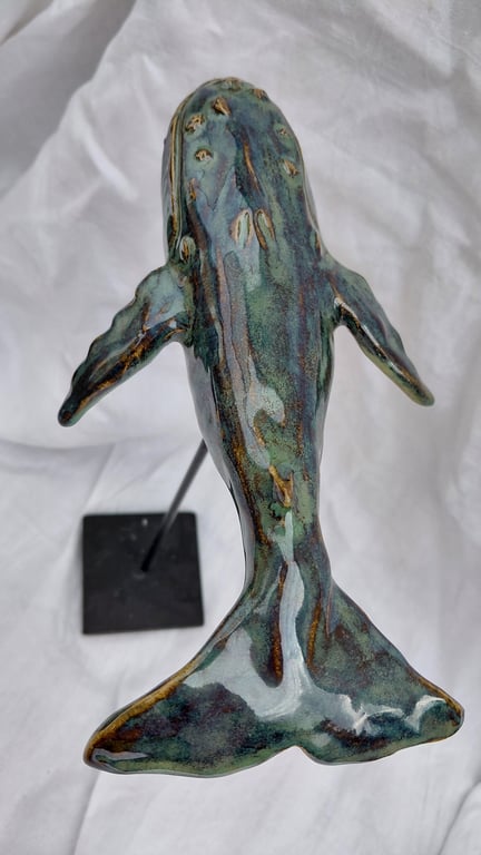 skulptur af pukkelhval billede 9