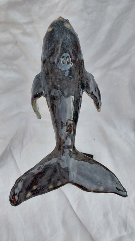 skulptur af pukkelhval  billede 7