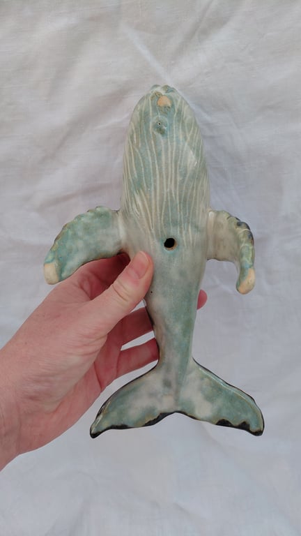 skulptur af pukkelhval  billede 8