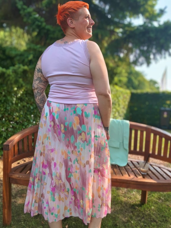 Zafia Top Lys Rosa  billede 3