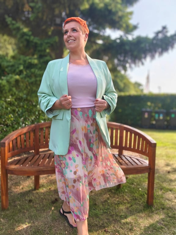 Zafia Top Lys Rosa  billede 2