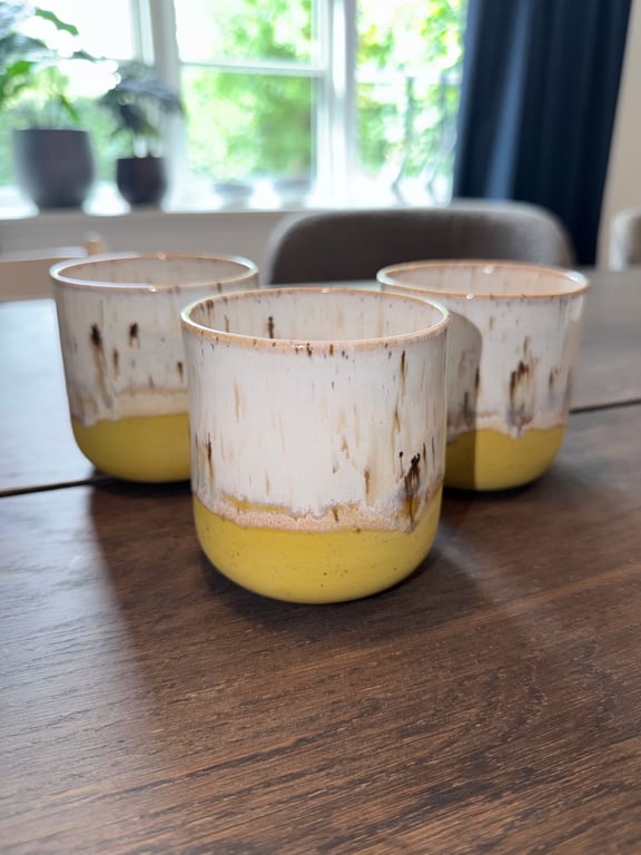 Gul kop uden hank -3,5 dl. billede 2