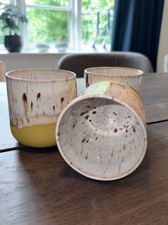 Gul kop uden hank -3,5 dl. billede 3