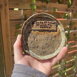 meget lille tallerken  – produktbillede