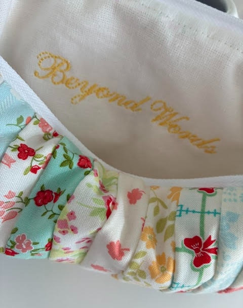 Quiltet Patchwork Pouch 07 billede 3