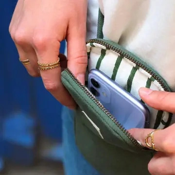 Hindbag Mobil Taske - Olive (3)