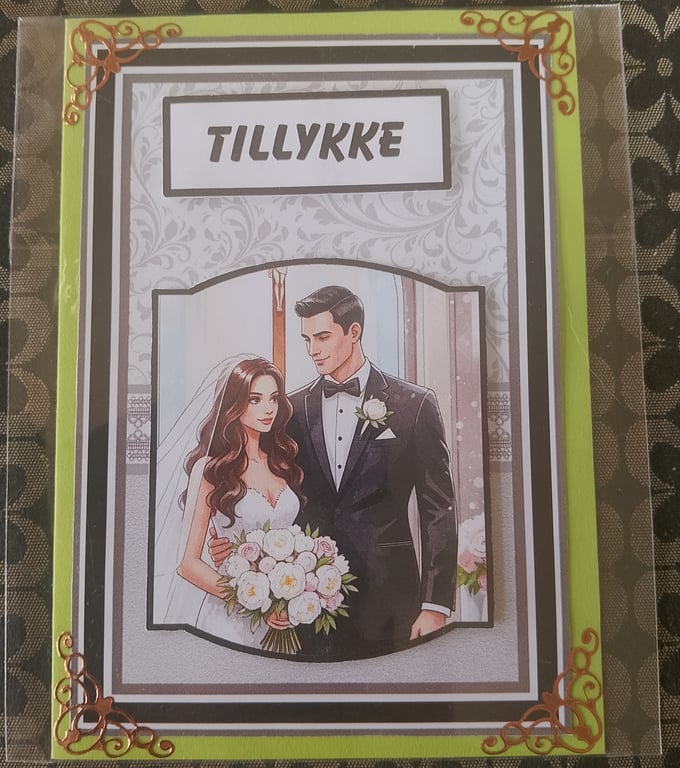 Bryllupskort