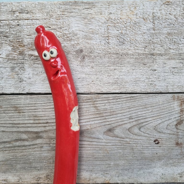Rød pølse billede 2