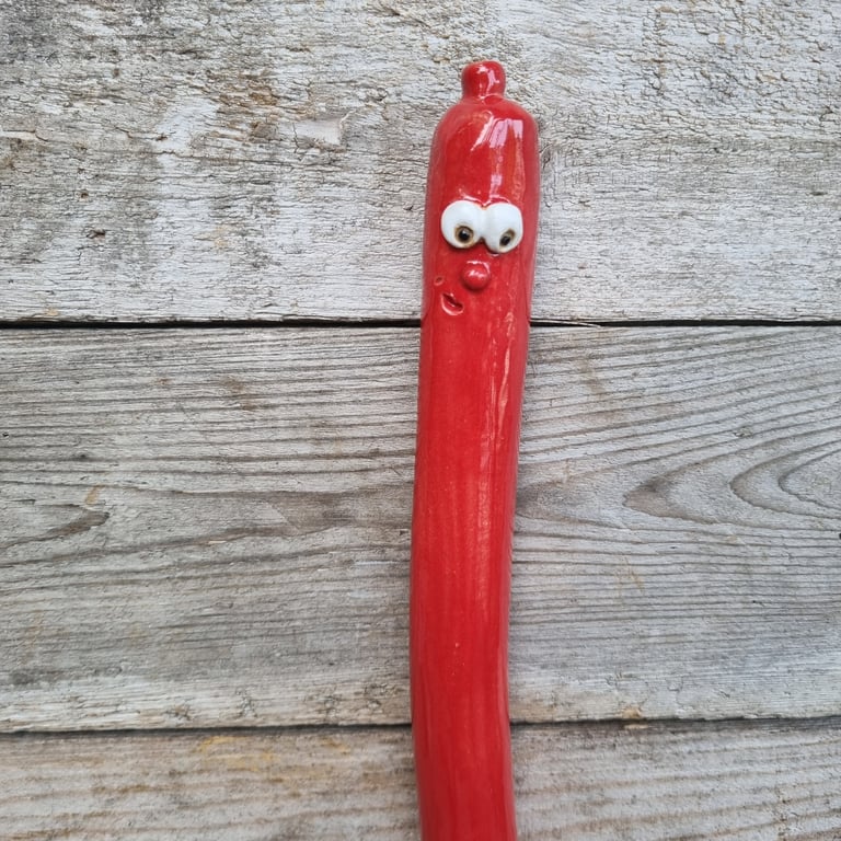 Rød pølse billede 2