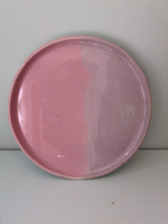 Frokosttallerkener pink/lilla