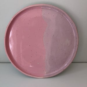 Frokosttallerkener pink/lilla – produktbillede