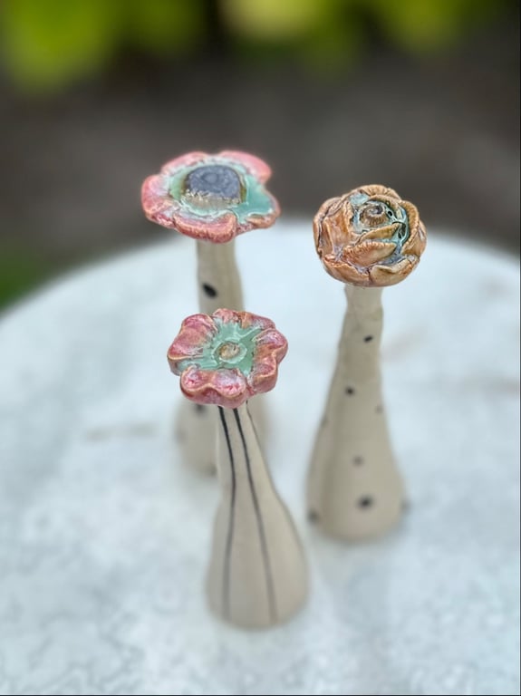 Mini blomster buket
