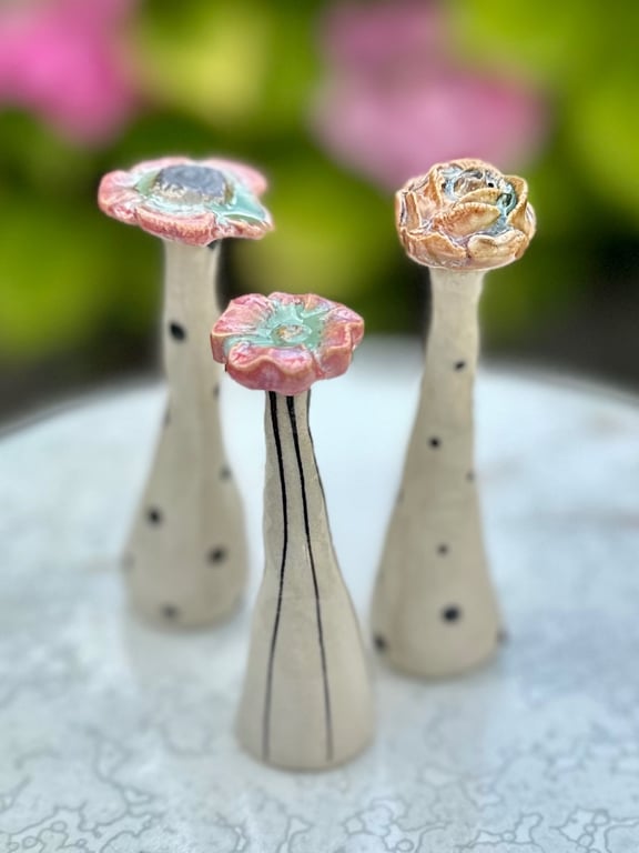 Mini blomster buket billede 2