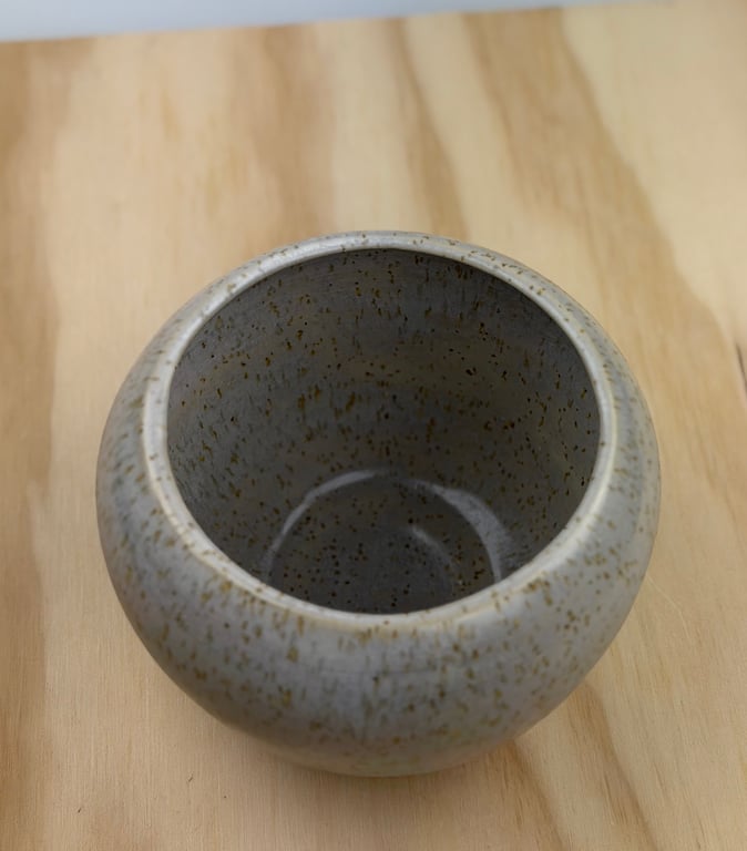 Vase i naturlige nuancer - Højde 11 cm billede 4