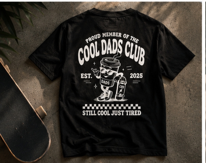 Cool Dad's Club Tshirt