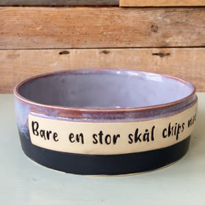 Bare en chipsskål med top – produktbillede