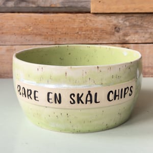 Bare en skål chips – produktbillede