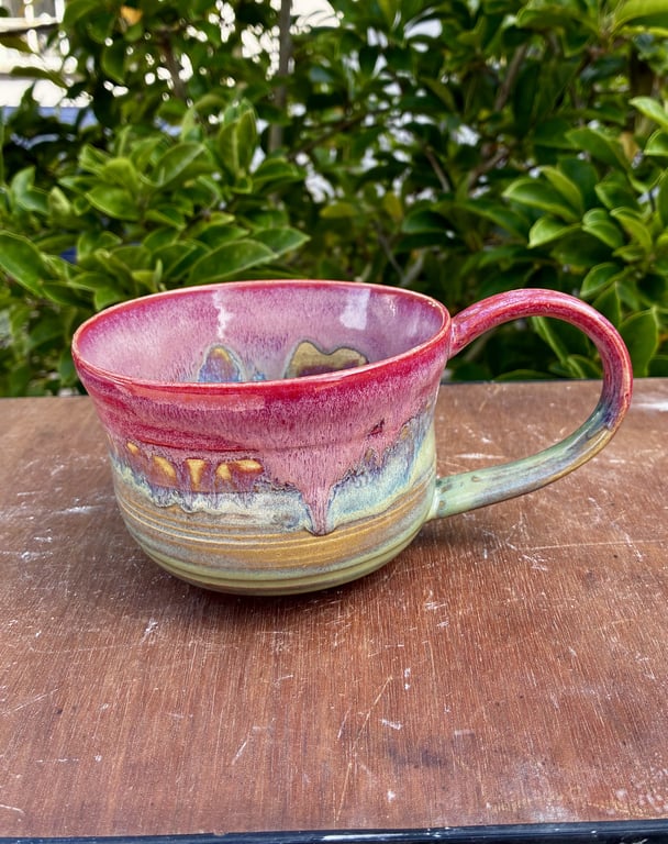 Aurora pink/green– Stor tekop billede 5