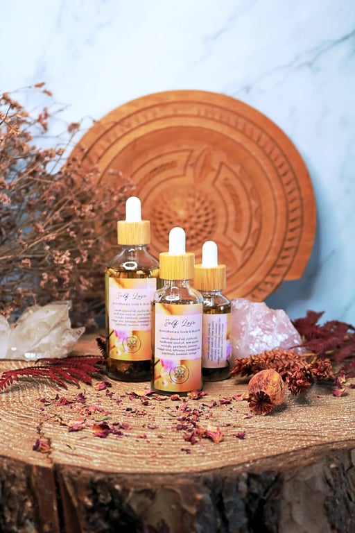 Self-Love Oil | ubetinget kærlighed og hjerteforbindelse