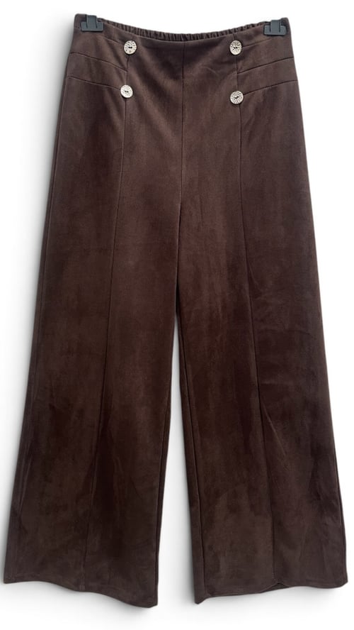 Cia Wide pants, Chokolate. Onesize 36-44. (3)