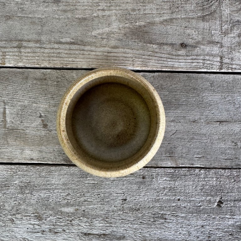 Bølge kop beige brun billede 4