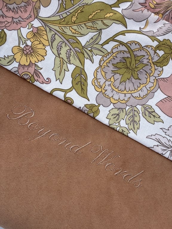 Companion Projektpose - Vintage: Flower  billede 3