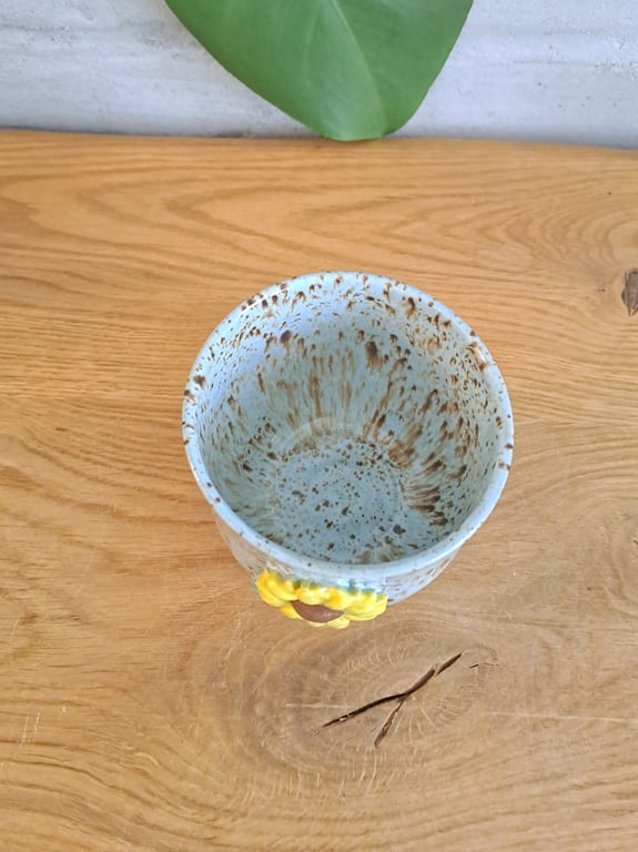 Solsikke koppen kan indeholde 350 ml. billede 3