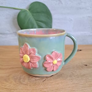 Blomster koppen kan indeholde 350 ml. – produktbillede