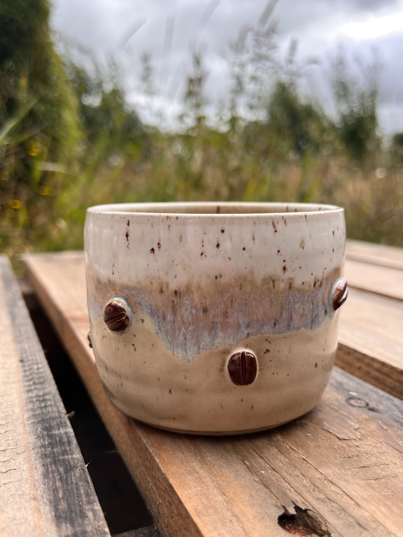 Kaffebønne kop. 320 ml. H: 7 cm billede 2