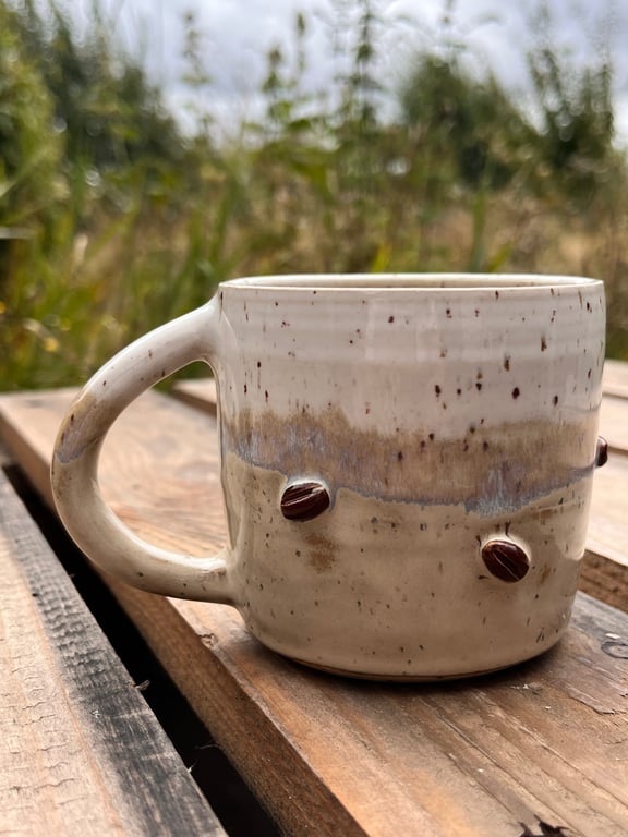 Kaffebønne kop. 310 ml. H: 8 cm billede 2
