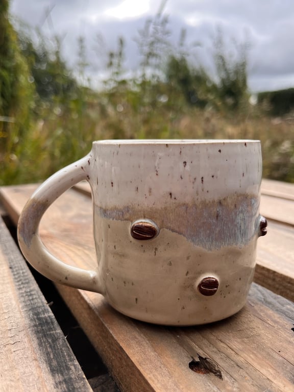 Kaffebønne kop. 350 ml. H: 8,5 cm billede 2