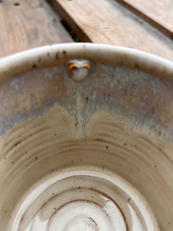 Kaffebønne kop. 350 ml. H: 8,5 cm billede 3