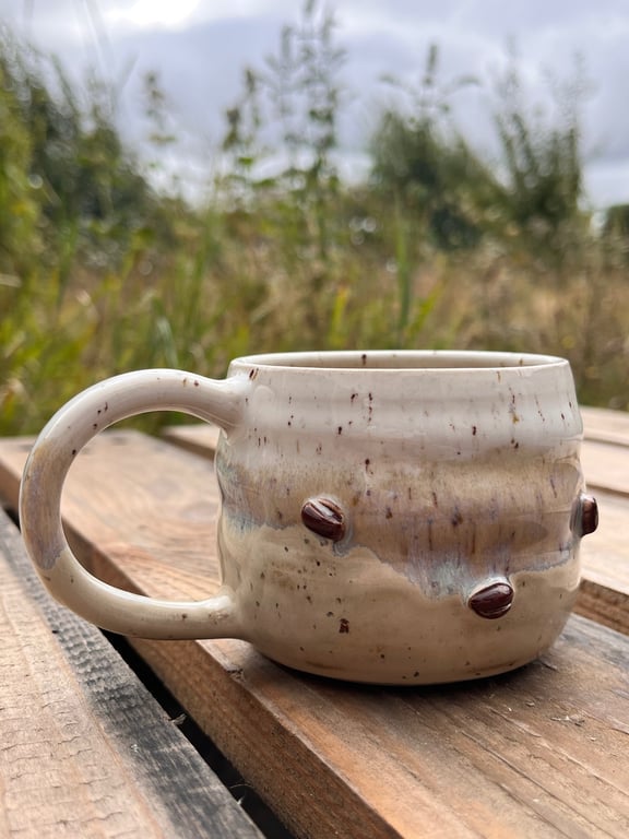 Kaffebønne kop. 280 ml. H: 7 cm billede 2