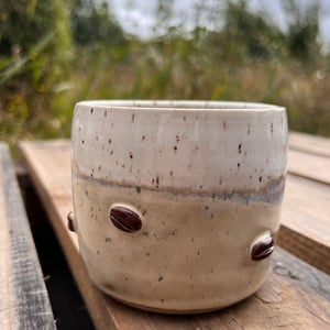 Kaffebønne kop. 290 ml. H: 7,5 cm – produktbillede