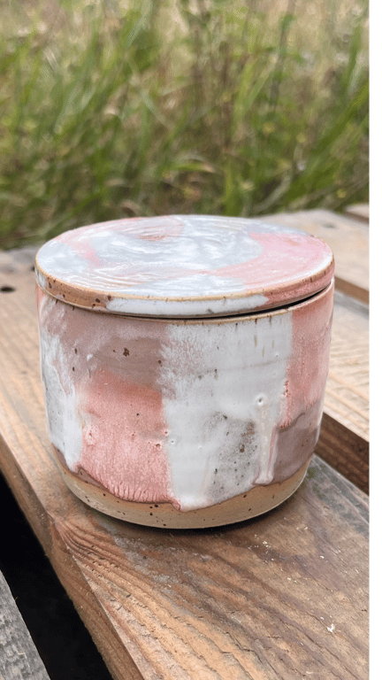 Smørklokke. 200 ml. H: 7,5. D: 9,5 cm billede 3
