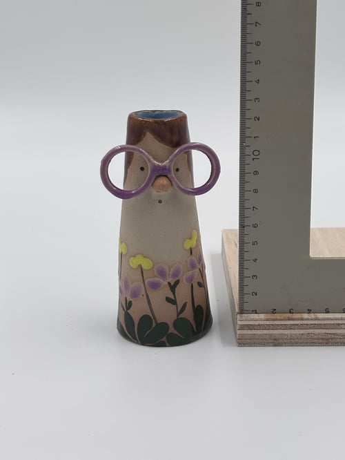 Familienhulihovedet vase/lysestage (3)
