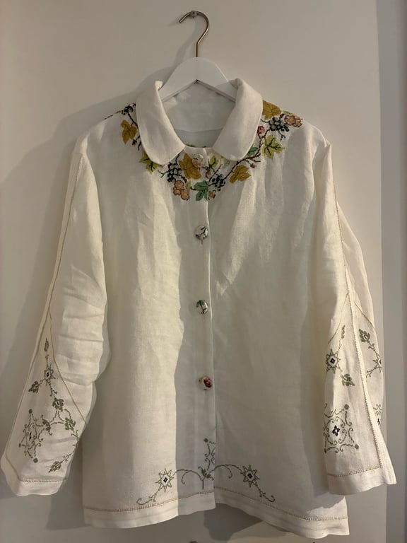 Skjorte i vintage dug 