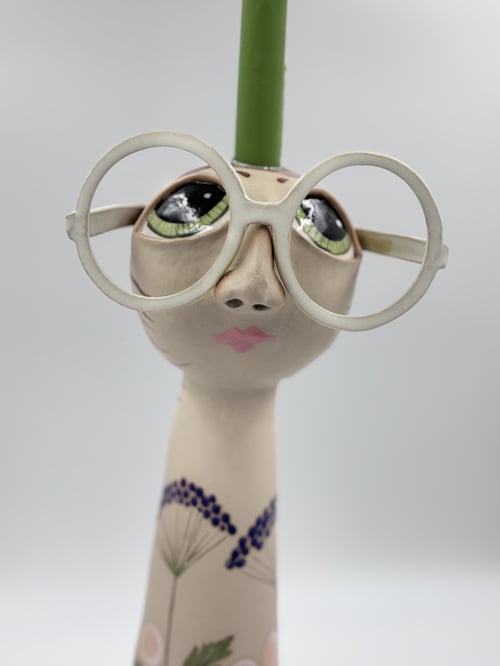 Familienhulihovedet lysestage 43cm (2)