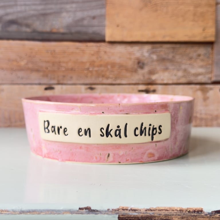 Bare en skål slik