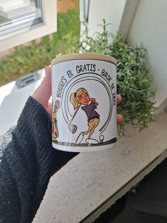 Sparebøsse: Birdies er gratis bolde er ikke