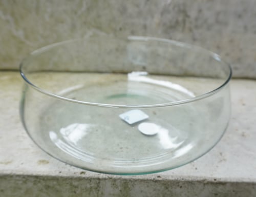 Valencia glasskål - genanvendt glas - klar  (1)