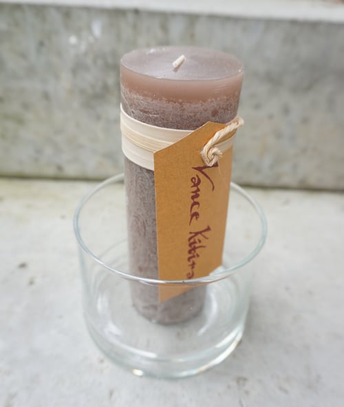 Bloklys 5x15 cm - certificeret - farven taupe  (2)