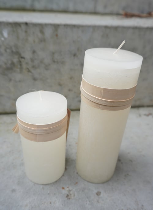 Bloklys 5x15 cm - certificeret - farven melon white  (3)