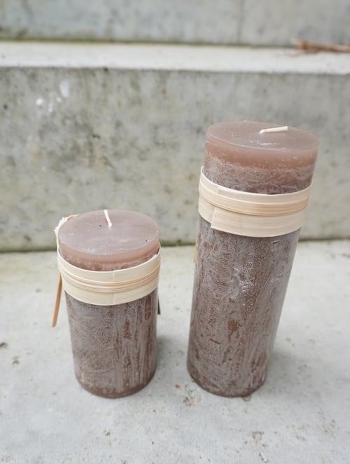 Bloklys 5x10 cm - certificeret - farven taupe  (2)