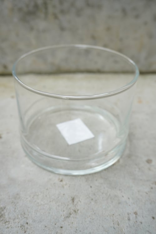 Glascylinder 11D x 8H cm - klar glas  (1)