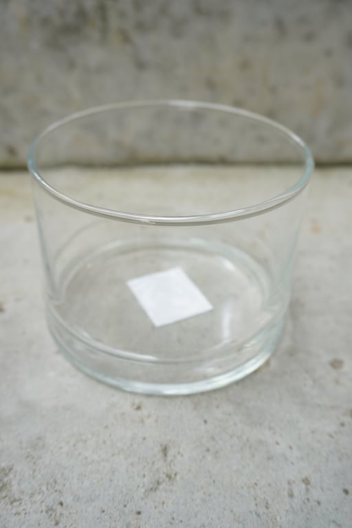 Glascylinder 11D x 8H cm - klar glas 