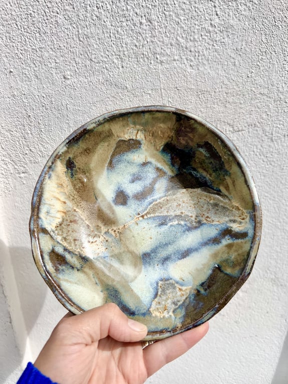 Skål i kunstglasur (600 ml)